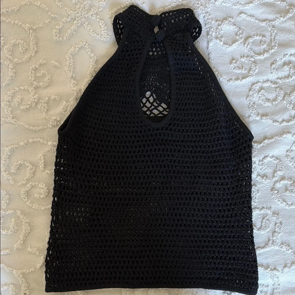THE GARMENT EGYPT CROCHET TANK TOP - BLACK
ADD TO WISHLIST - Picture 10 of 11